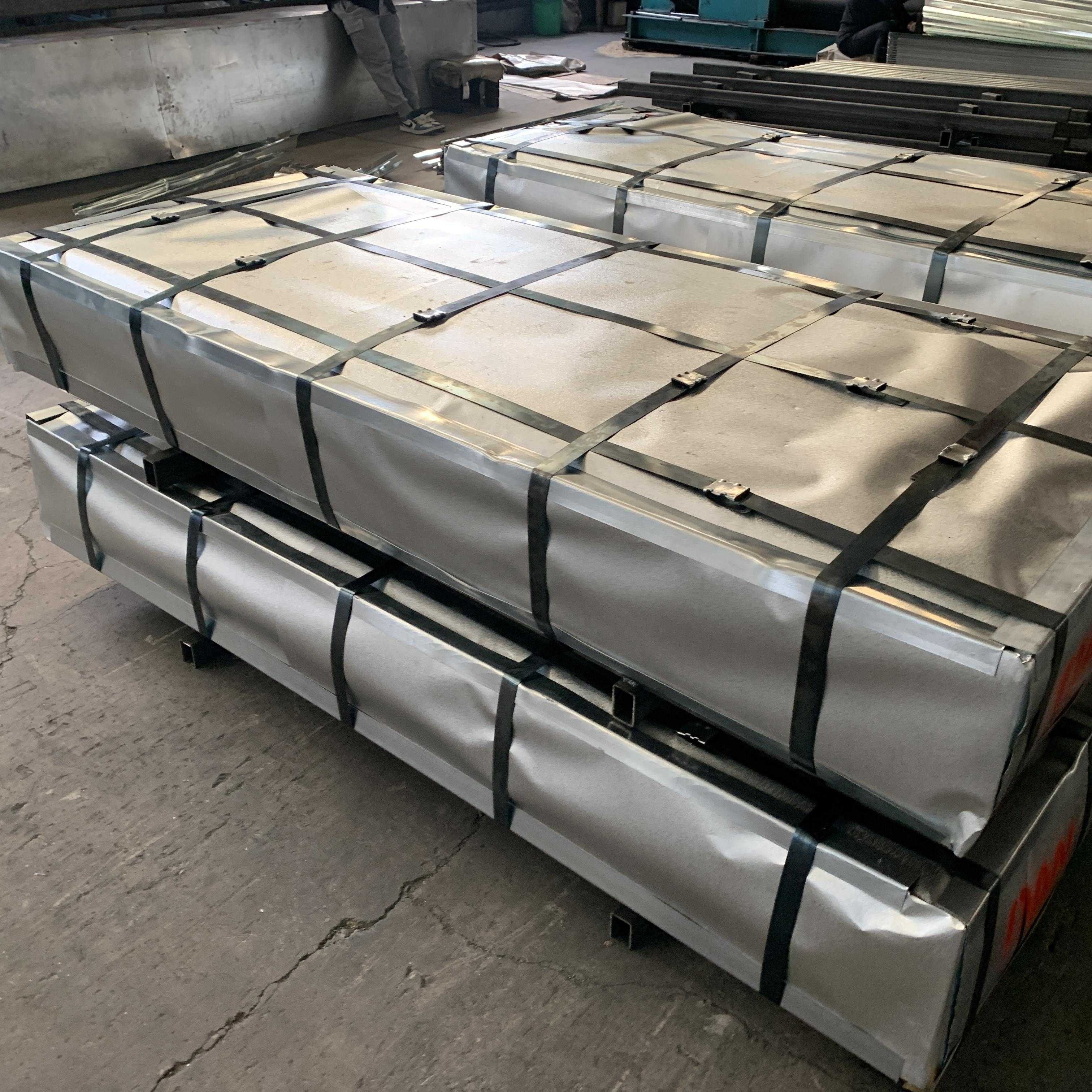 Building materials S235 S355 24 gauge corrugated roof sheet z100 galvanized roofing sheet