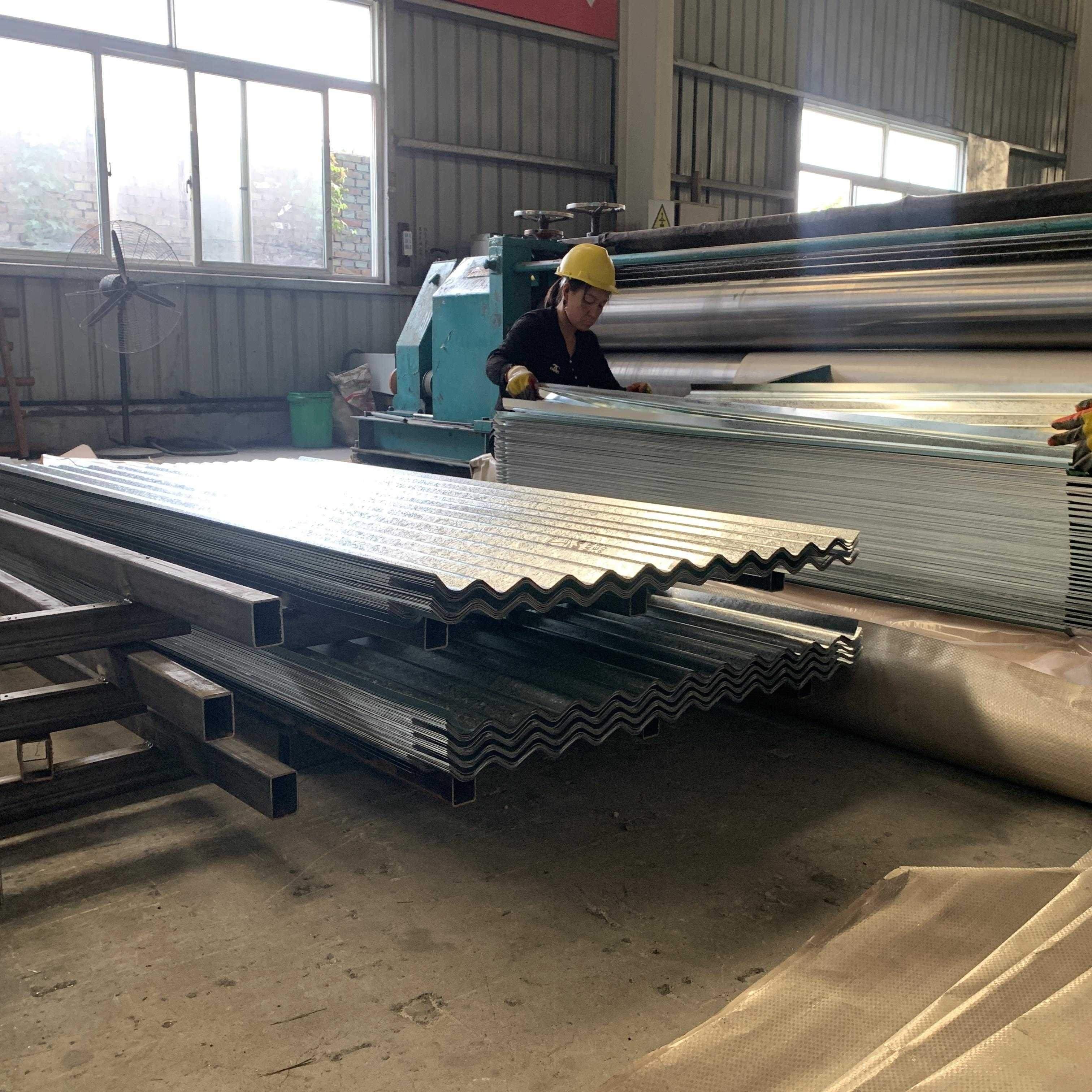 Building materials S235 S355 24 gauge corrugated roof sheet z100 galvanized roofing sheet