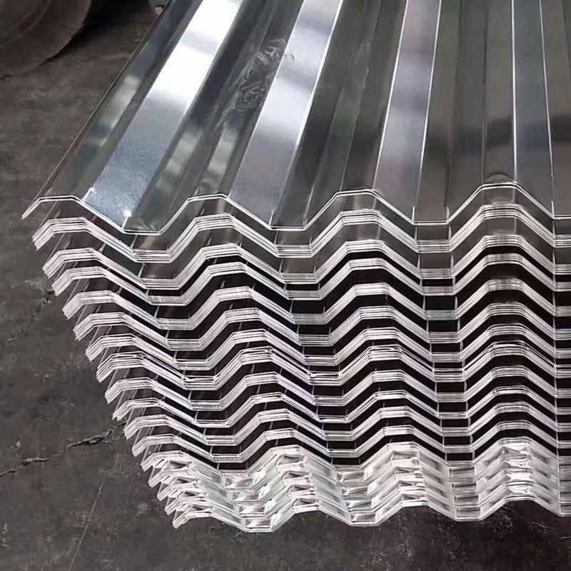 PPGI Coated Roofing Metal Tile Panel Material Color Coated Zinc Corrugated Prepainted Galvanized Steel Roofing Sheets