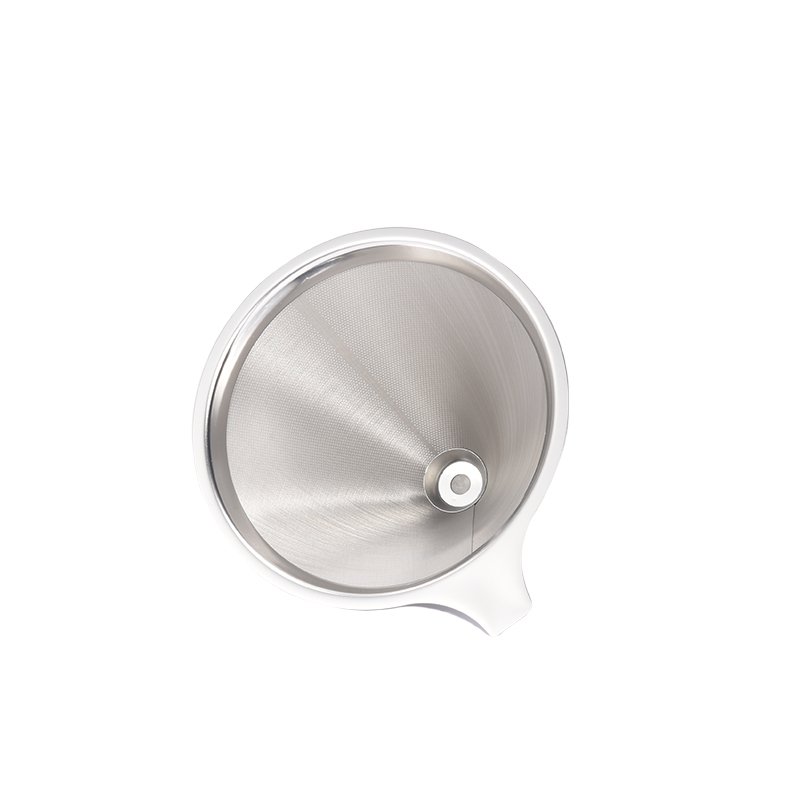 paperless stainless steel wire mesh pour over coffee dripper strainer