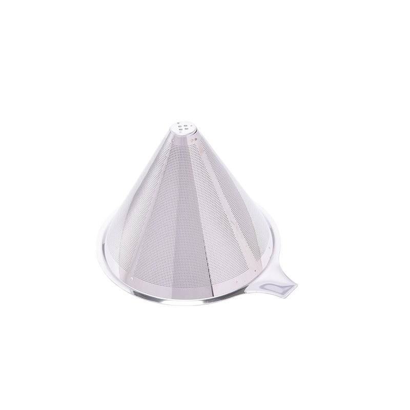 paperless stainless steel wire mesh pour over coffee dripper strainer