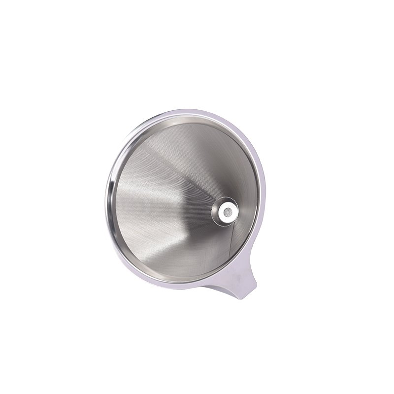 paperless stainless steel wire mesh pour over coffee dripper strainer