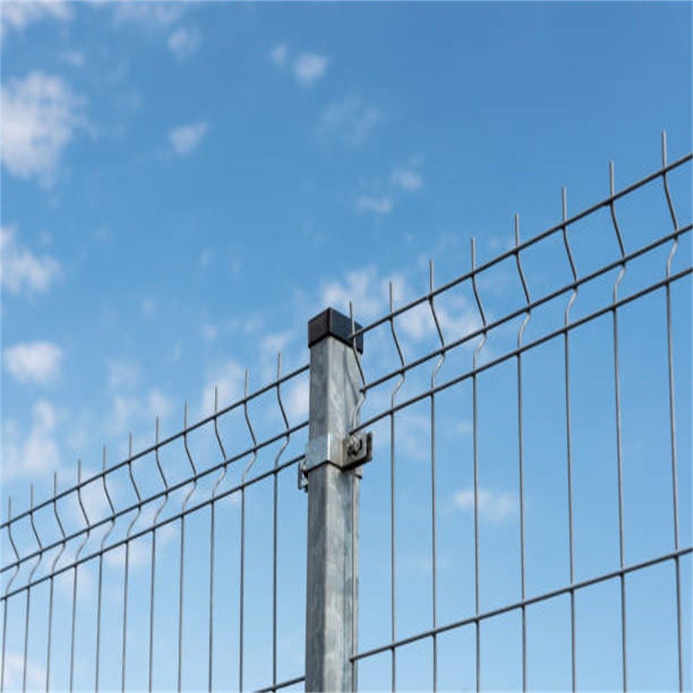 Factory High Quality Galvanized Steel Metal 3D Welded Curvy Wire Mesh Fence Panel