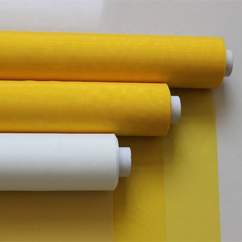 manufacture wholesale high quality polyester silk screen printing mesh cloth fabric roll for graphic arts plate-making