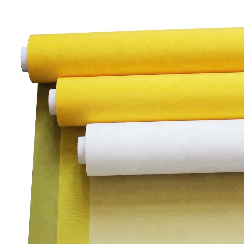 manufacture wholesale high quality polyester silk screen printing mesh cloth fabric roll for graphic arts plate-making