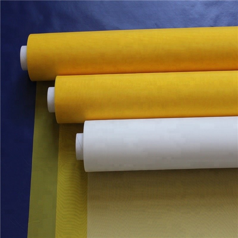 manufacture wholesale high quality polyester silk screen printing mesh cloth fabric roll for graphic arts plate-making