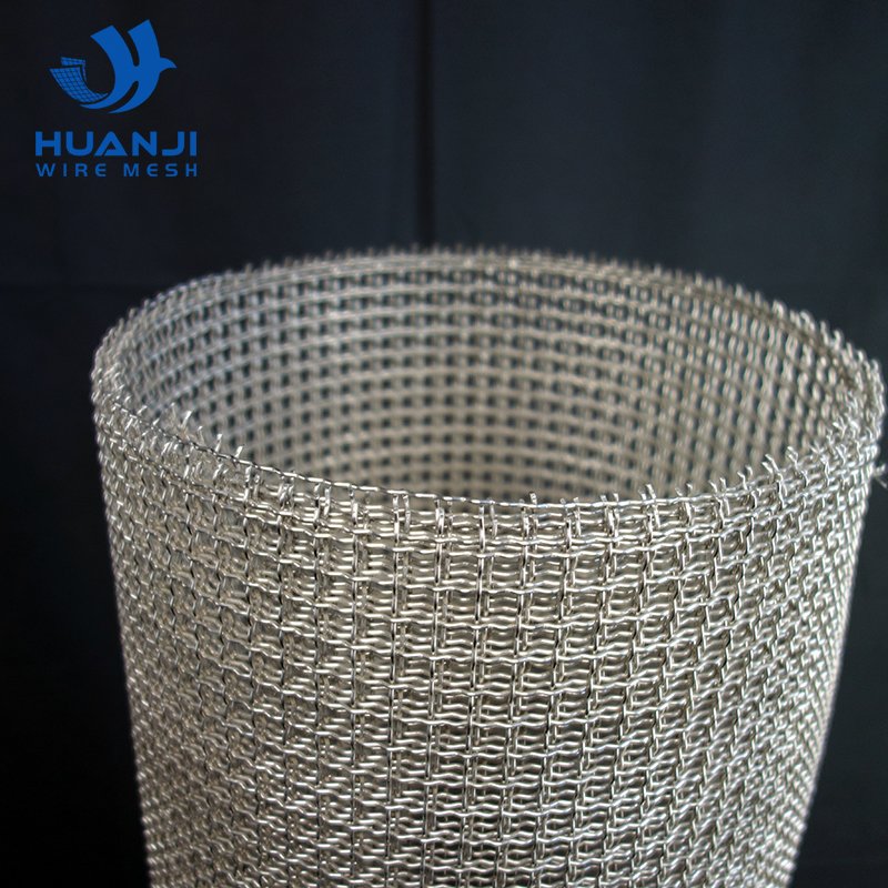 High Strength Durable Stainless Steel Coarse Screening Crimped Wire Mesh For Mining and Pig Raising