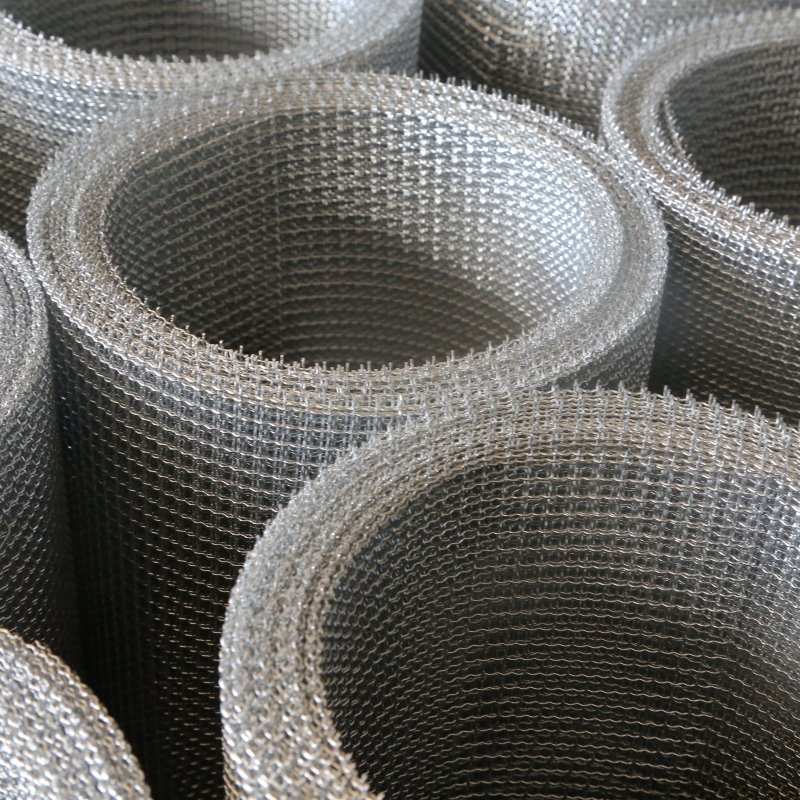 High Strength Durable Stainless Steel Coarse Screening Crimped Wire Mesh For Mining and Pig Raising