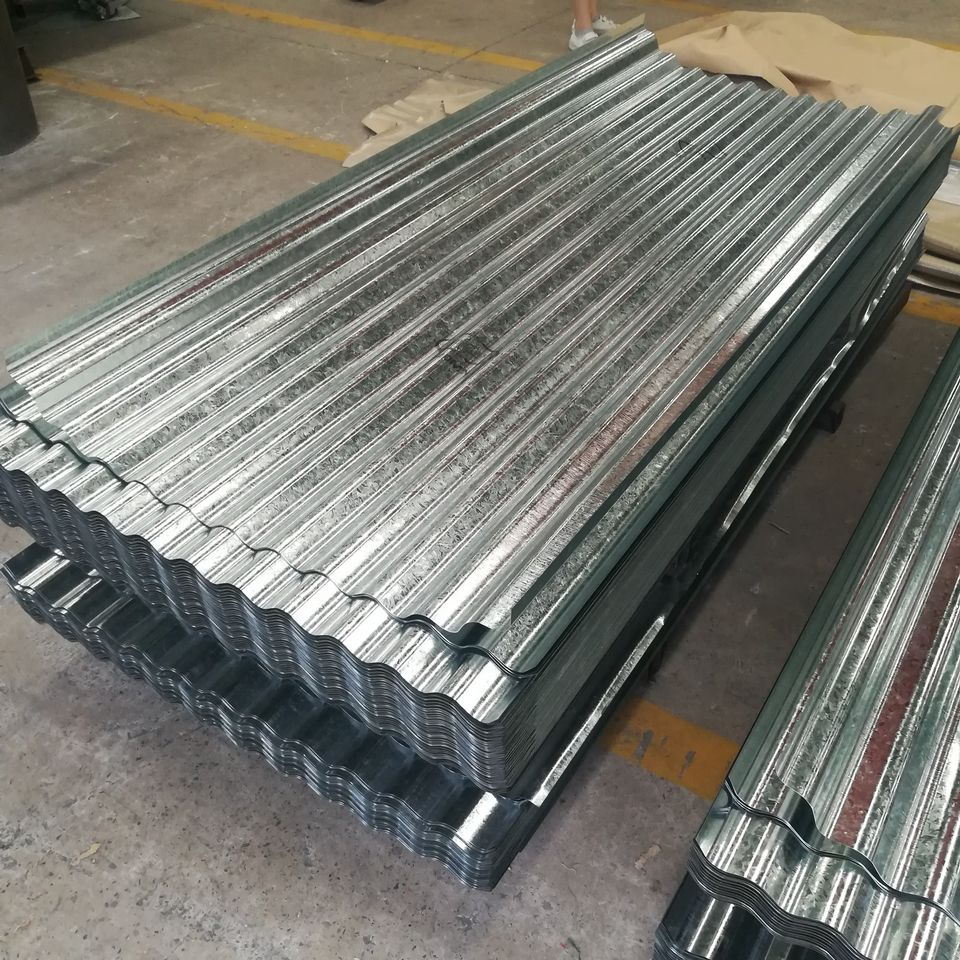 Corrugated Galvanized Steel Roofing Sheets 0.4mm Zinc Galvanized Tole Lightweight for Easy Installation