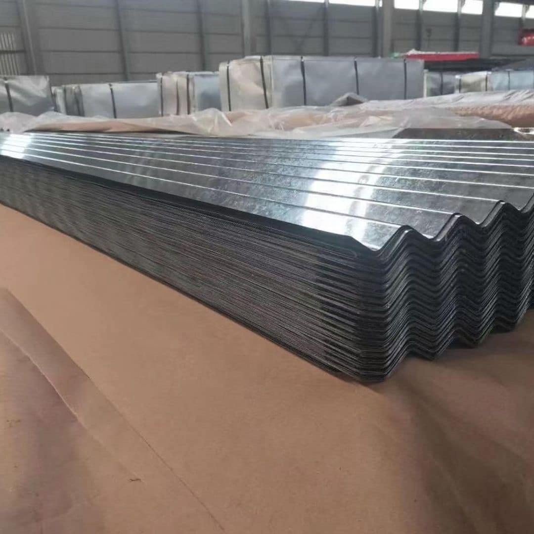 Corrugated Galvanized Steel Roofing Sheets 0.4mm Zinc Galvanized Tole Lightweight for Easy Installation