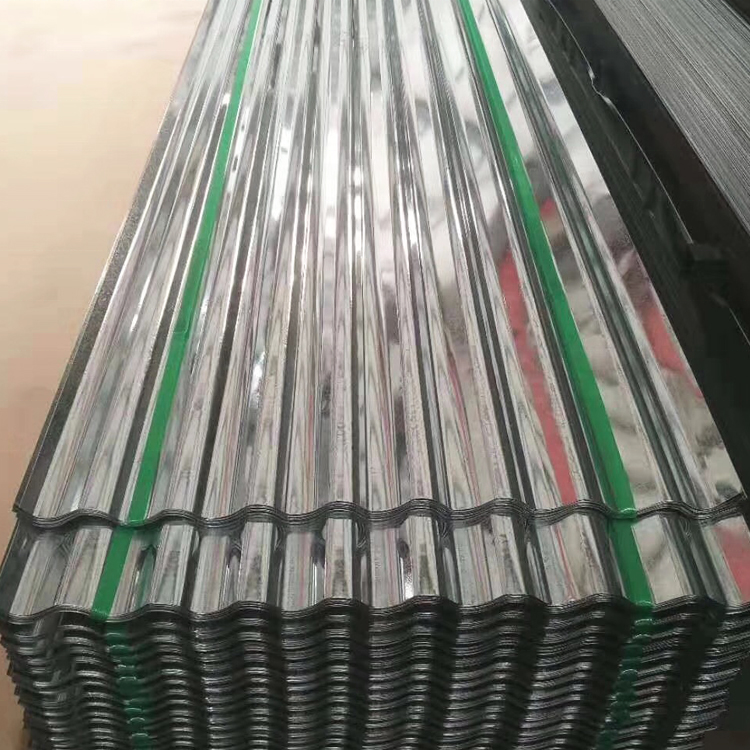 Corrugated Galvanized Steel Roofing Sheets 0.4mm Zinc Galvanized Tole Lightweight for Easy Installation