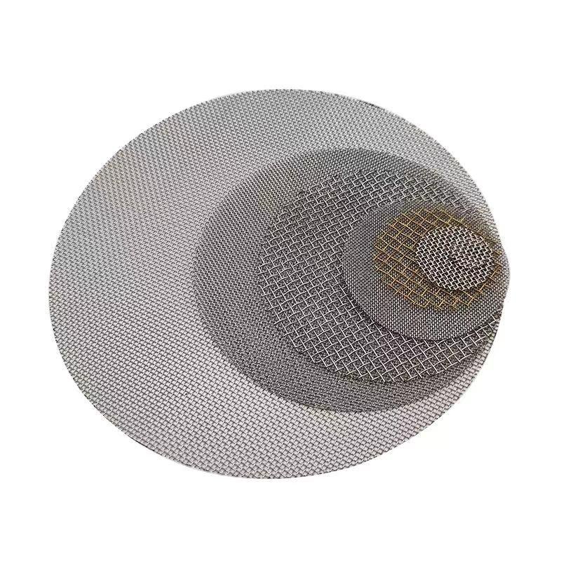 Wholesale Stainless Steel Wire Mesh Filter Sheet China Factory Customized Filter Meshes of Various Sizes Edge Wrapping Possible