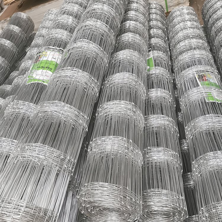 1.2m high 50m length 27kg one roll horse fence sheep goat cattle cow pig farm fence roll wire mesh sheep field fence for pigs