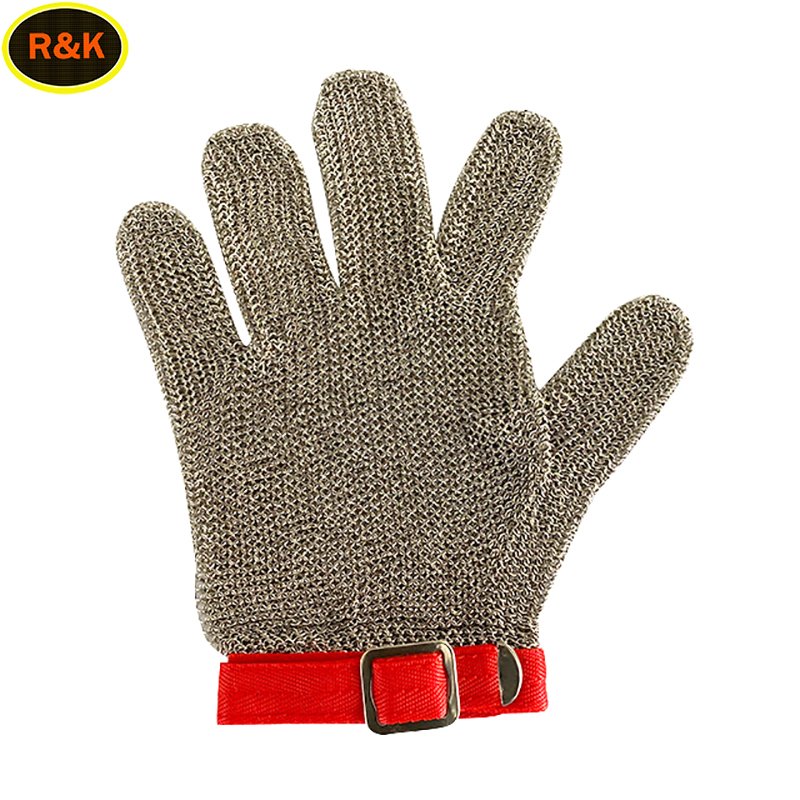 Cut Resistant S - XL Stainless Steel Wire Metal Mesh Ring Mesh Glove Butcher Protection Safety Gloves