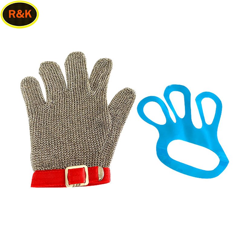 Cut Resistant S - XL Stainless Steel Wire Metal Mesh Ring Mesh Glove Butcher Protection Safety Gloves