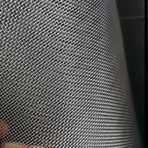 316 Grade Stainless Steel Filter Woven Mesh Rust-Proof Plain Weave Industrial Metal Wire Screen