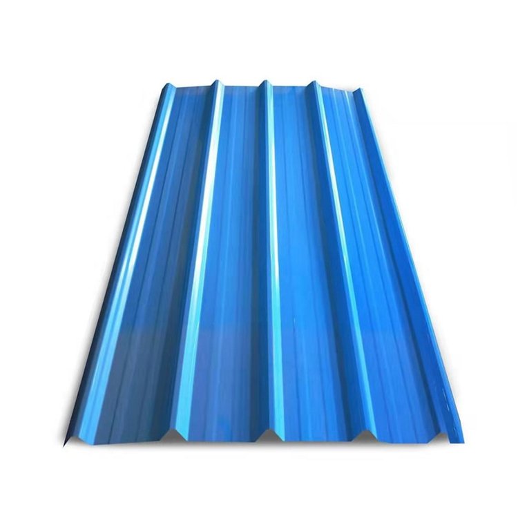 Low price hot sale color corrugated pre-painted galvanized steel roofing sheet for construction