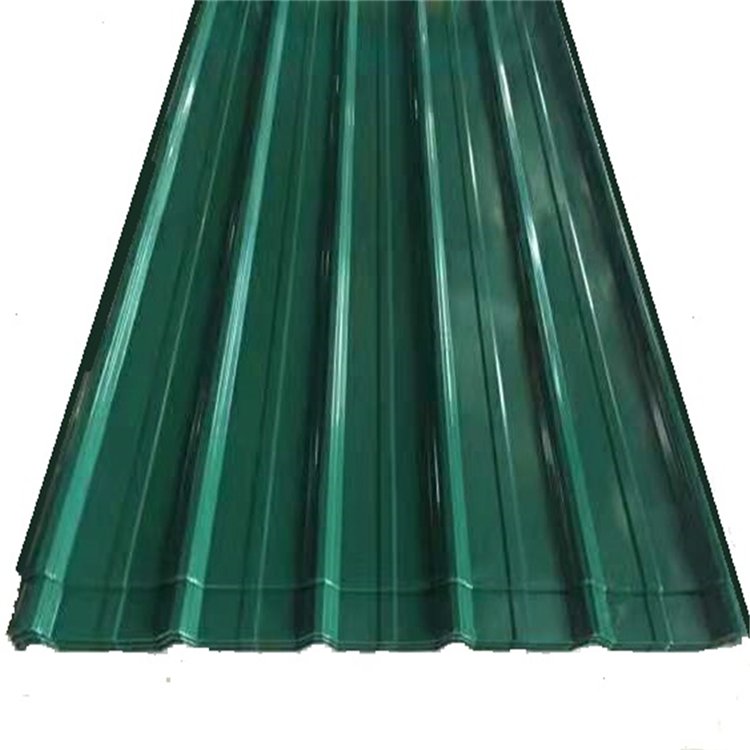 Low price hot sale color corrugated pre-painted galvanized steel roofing sheet for construction