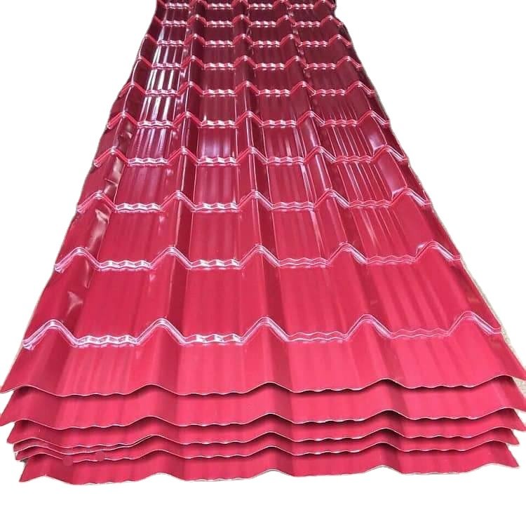 PPGI PPGL SGCC Dx51d Prepainted Galvanized Steel Plate Color Coated Corrugated Roofing Sheet