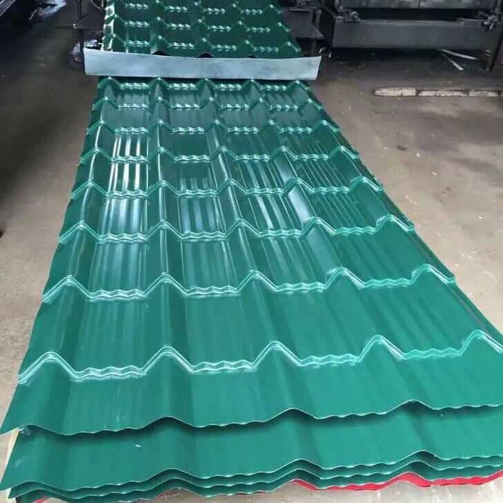 PPGI PPGL SGCC Dx51d Prepainted Galvanized Steel Plate Color Coated Corrugated Roofing Sheet