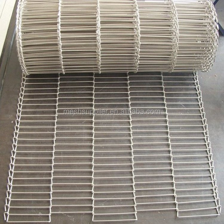 High Quality Food Grade 304 316S Stainless Steel Wire Mesh Sprocket Wheel Eye Conveyor Belt