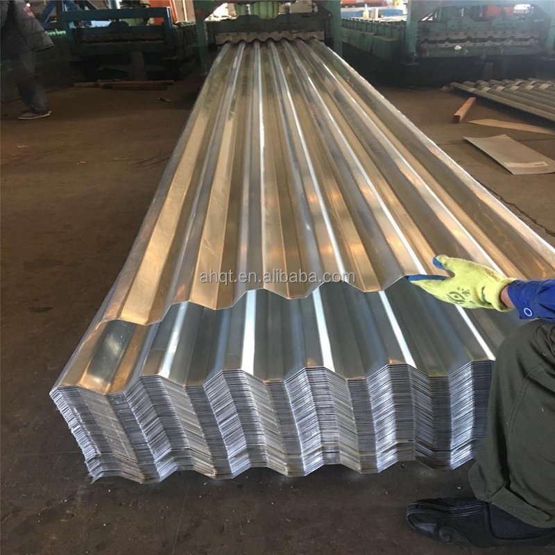 Zinc Galvanized Corrugated Steel Iron Roofing Tole Sheets For Ghana House Z275 thickness 0.35mm galvanized steel roofing sheet