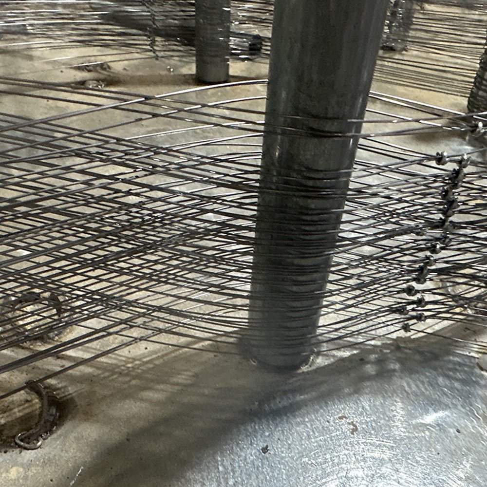 Tank Barrier 10*10*1.4 M Net Tank Tracks Woumd Battle Fild Steel Mesh Trap Ukraine