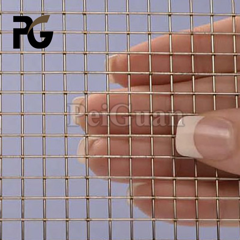 Pvc coated Welded wire mesh fence 4*4 Hot Dipped Galvanized Welded Wire Mesh From Anping Welded iron wire mesh