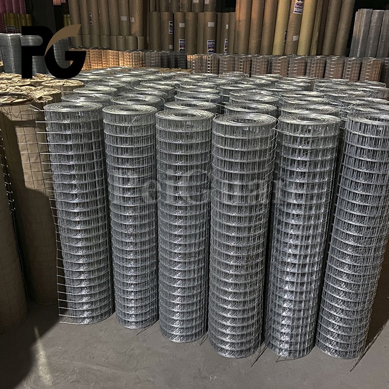 Pvc coated Welded wire mesh fence 4*4 Hot Dipped Galvanized Welded Wire Mesh From Anping Welded iron wire mesh