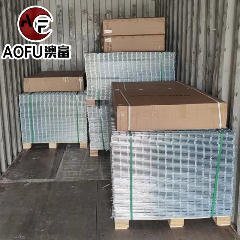 flat galvanized sheet welded wire mesh panel
