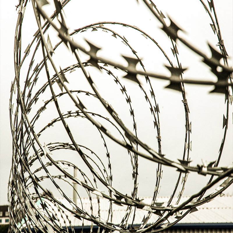 good quality corrosion resistant people love the razor barbed wire that surround their gardens for protection