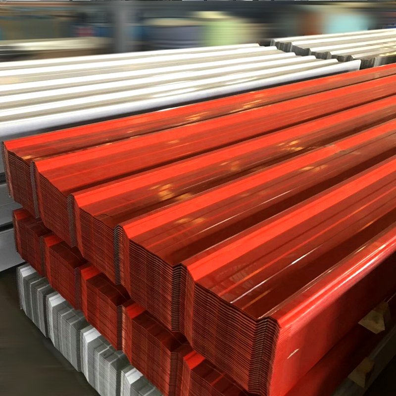 Hongzheng roof tiles metal roofing sheet PPGI Corrugated Zinc Roofing Sheet sheet galvanized corrugated