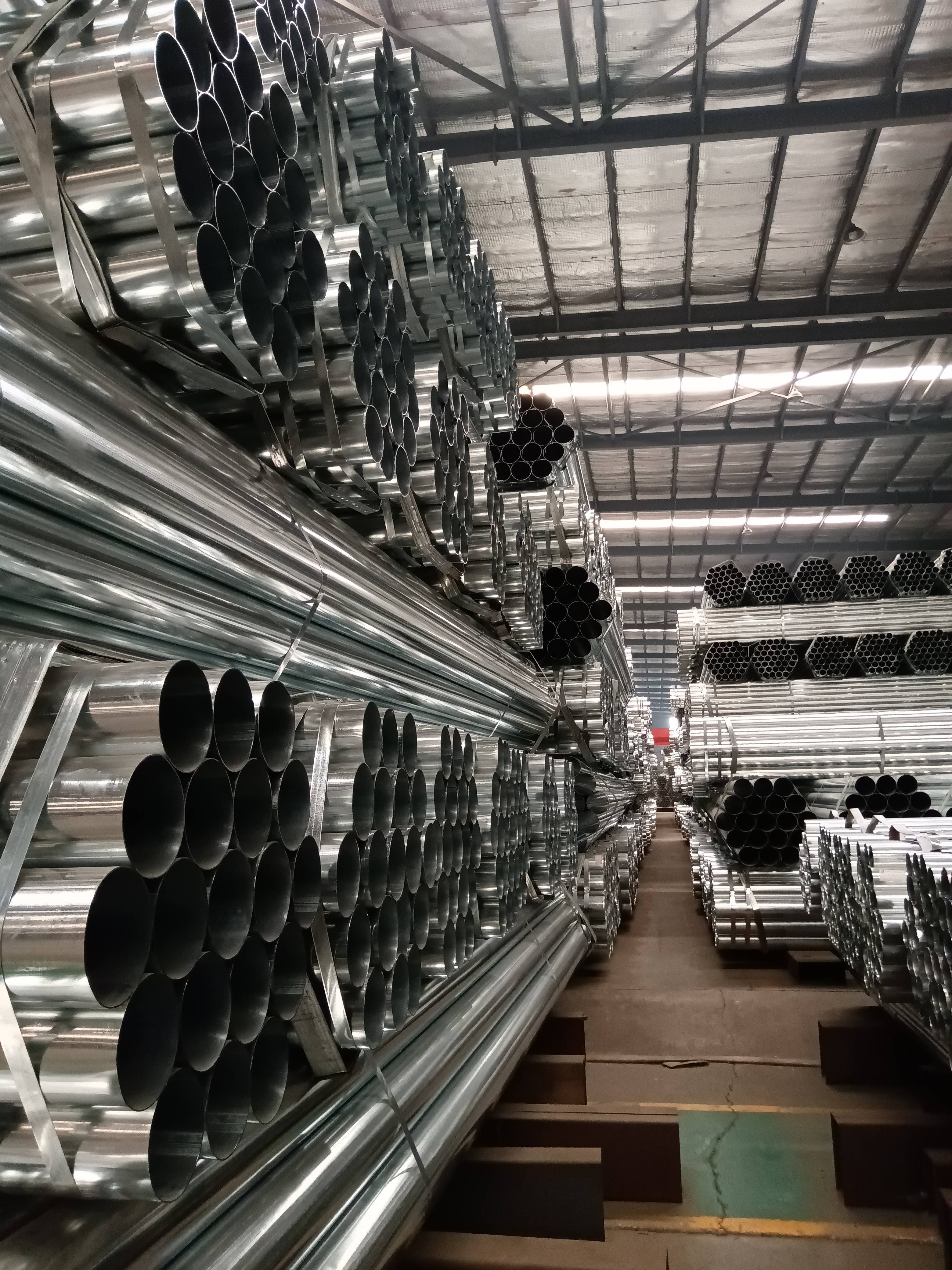 Hot dipped galvanized steel pipe tube