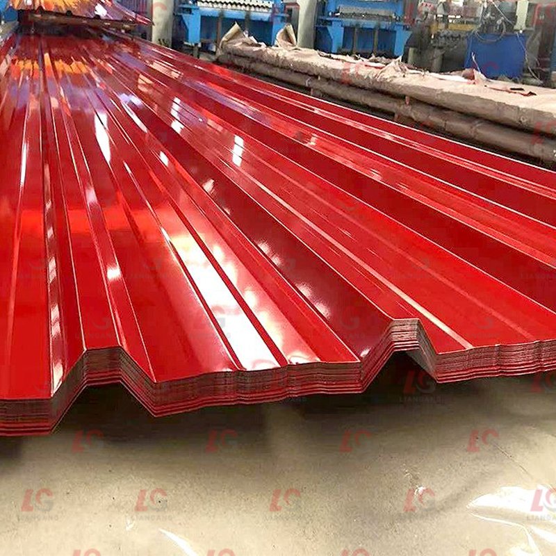 Factory 22 Gauge Corrugated Galvanized Zinc Roof Sheets Galvanized Corrugated Steel Roofing Sheet Color Coated Metal Roofing
