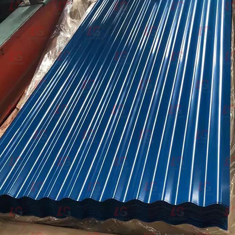 Factory 22 Gauge Corrugated Galvanized Zinc Roof Sheets Galvanized Corrugated Steel Roofing Sheet Color Coated Metal Roofing