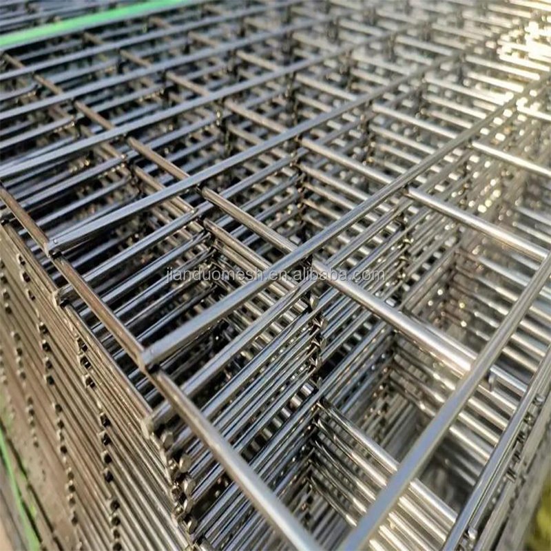 6 gauge 100mm x 50mm pvc coated green welded stainless steel wire mesh panel