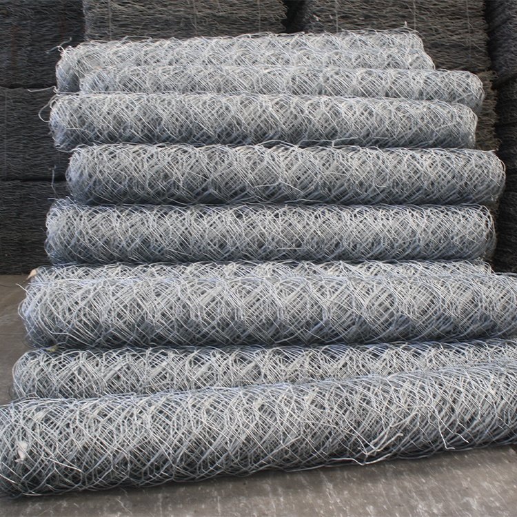 Made in anping China heavy duty hexagonal woven wire mesh galvanized and pvc coated gabion wire mesh Rockfall Protection Netting