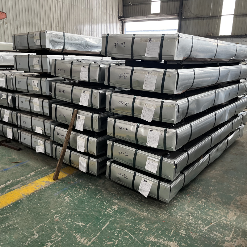 Dx51d Gi PPG PPGL Corrugated Sheet Z275 Color Coated Prepainted Galvanized Steel Metal Roofing Sheet Cutting Bending Welding
