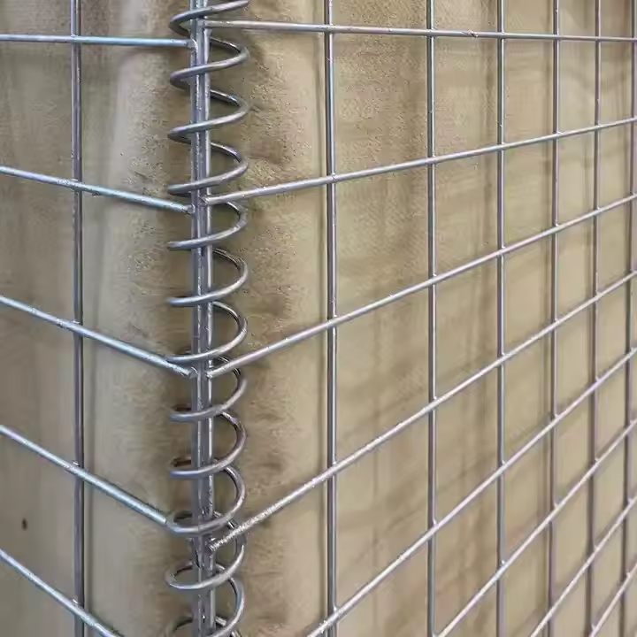 Retaining walls Metal decorative wire mesh fence galvanized welded gabion box stone cage basket
