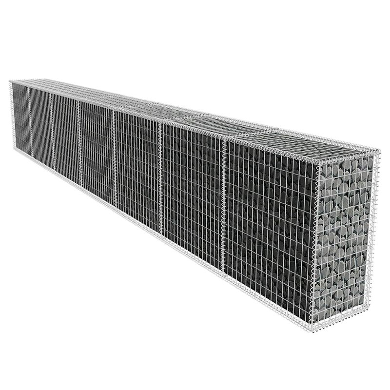 Retaining walls Metal decorative wire mesh fence galvanized welded gabion box stone cage basket
