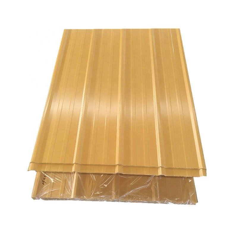 China supplier corrugated galvanized steel roof sheet metal roofing tile sheet