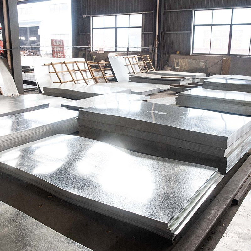 DX51D Corrugated Galvanized Steel Sheet Hot-Rolled ASTM Standard for IBR Roofing Construction Custom Cutting Service Included