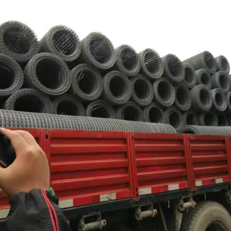 Wholesale 45# 65mn Steel Crimped Wire Mesh Screen Sand Gravel Mine Sieve Crusher Hooked Vibrating Screen Mesh