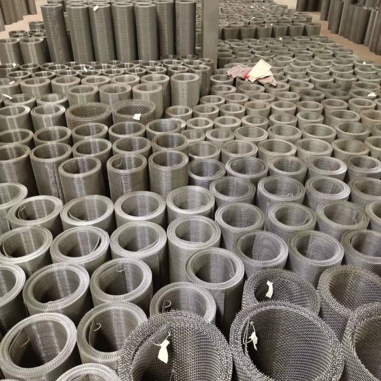 Wholesale 45# 65mn Steel Crimped Wire Mesh Screen Sand Gravel Mine Sieve Crusher Hooked Vibrating Screen Mesh