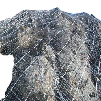 Hot selling and high quality wire mesh rope 17 ga 1/4'' galvanized woven wire lath for protective