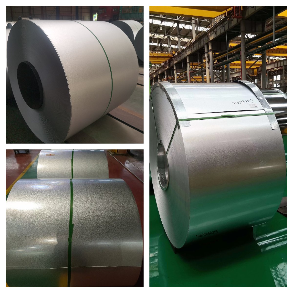 China Factory High Quality Zinc Galvanized Sheet Iron 55% Anti-Finger ATF Galvanized Coil Cold Rolled Steel Coil For Buildings