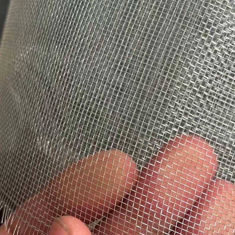 Steel iron mesh galvanized insect netting rolls manufactory