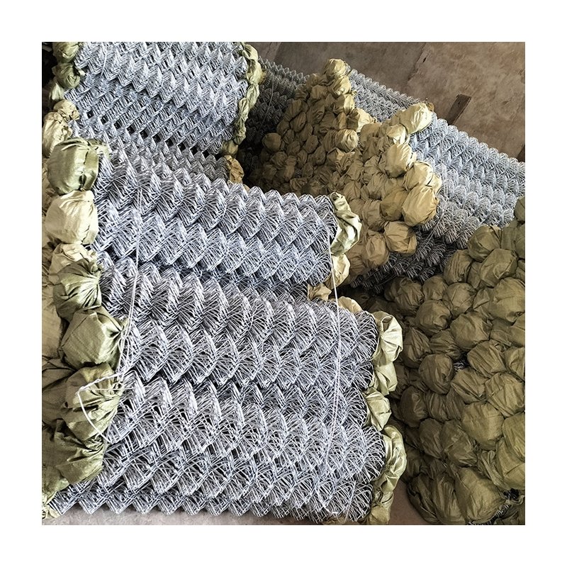 Hot sale Directly Supply galvanized weaving chain link wire mesh fence