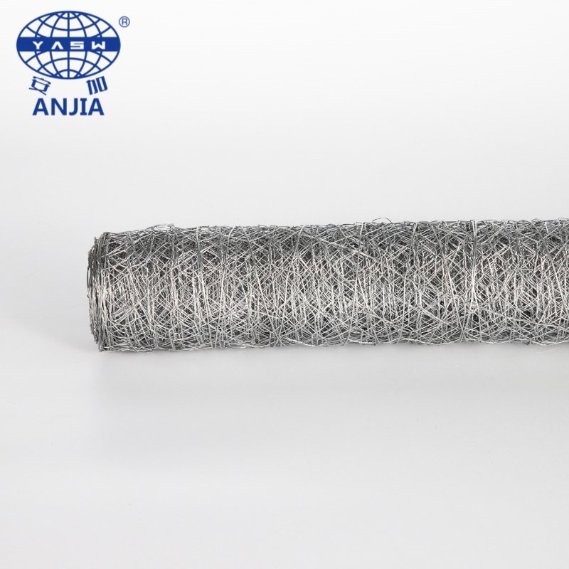 Factory Price 1/2" Hexagonal Galvanized BRC Wire Mesh Fence Net Double Twist Steel Wire Mesh Roll Woven Mesh Wire