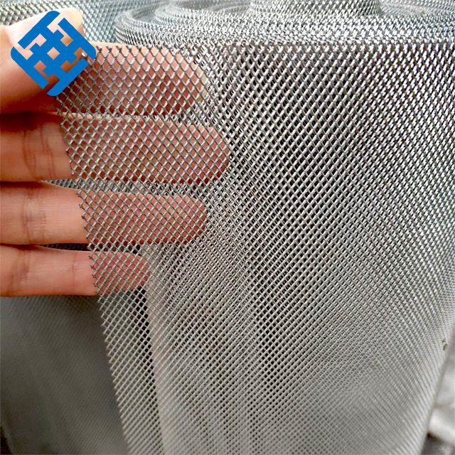 Hot Sale Heavy Duty 1mm Hole Diamond Expanded Metal Lath Hardware Cloth 1mm Hole Aluminium Sheet Panel Steel Wire Mesh